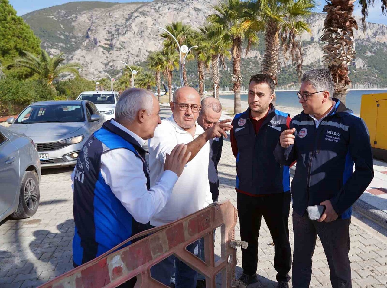 MUSKİ GENEL MÜDÜRÜ YILMAZ ŞENGÜL MİLAS’IN ÖREN MAHALLESİ’NDE TAMAMLANAN ATIKSU ARITMA TESİSİNİ VE...