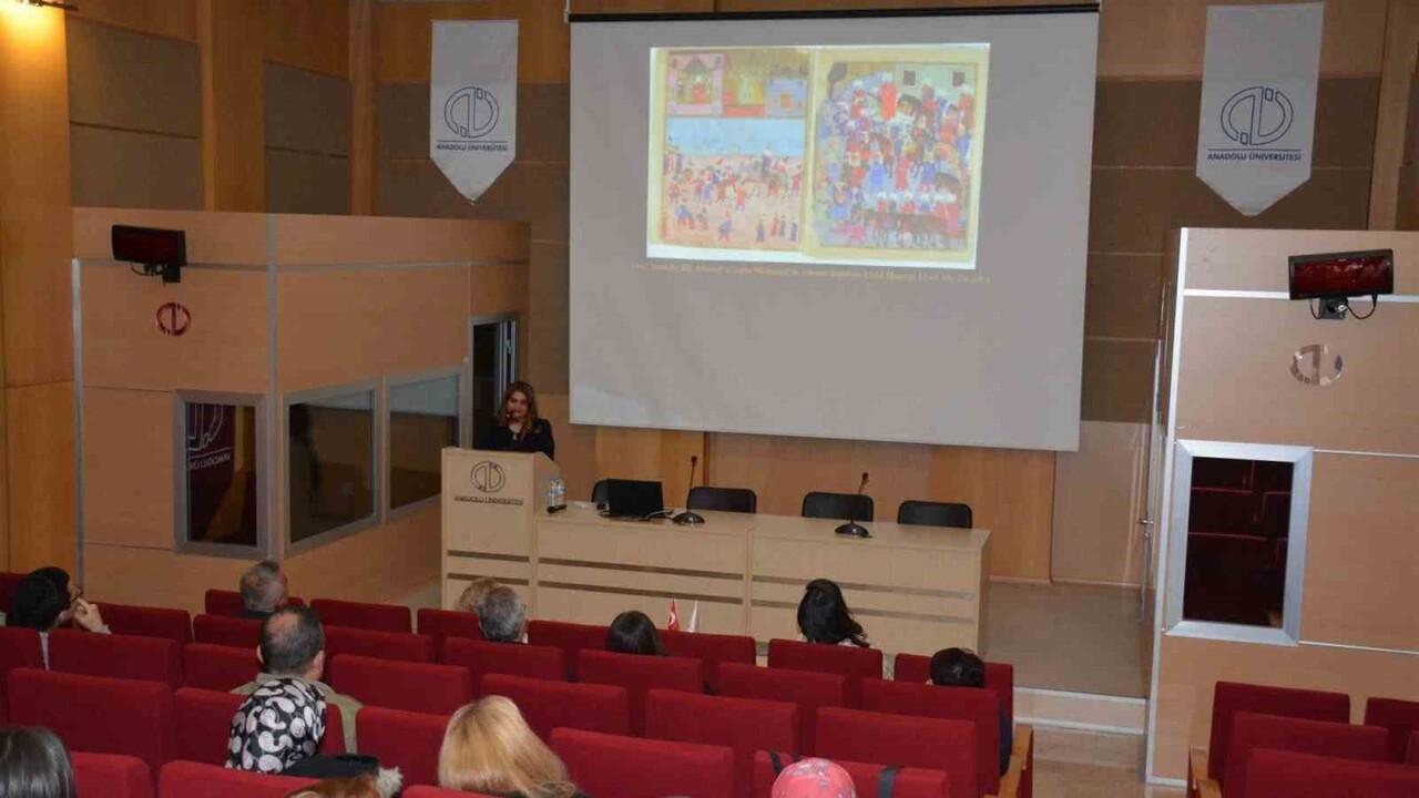 NADOLU ÜNİVERSİTESİ EDEBİYAT FAKÜLTESİ SANAT TARİHİ BÖLÜMÜ TARAFINDAN DÜZENLENEN "NAKKAŞ LEVNİ VE...