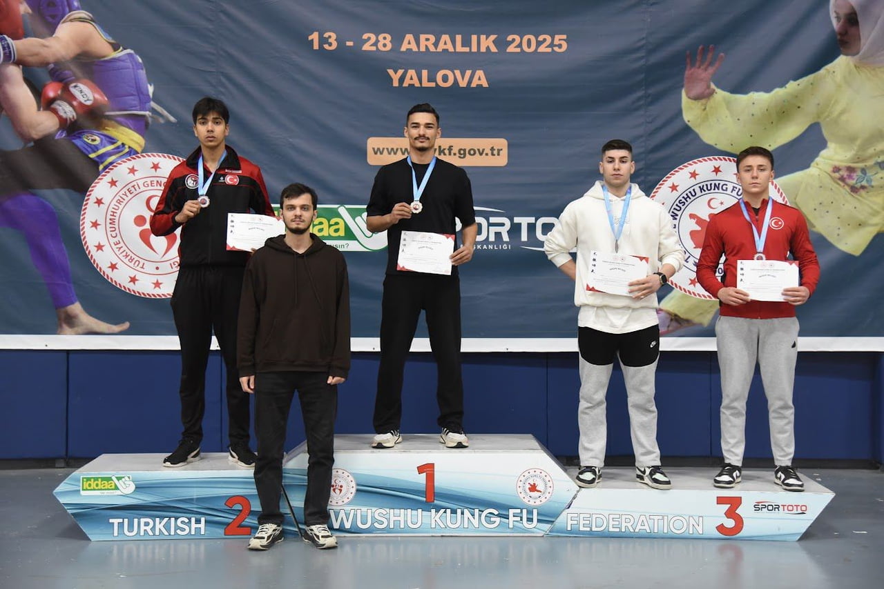 NİĞDELİ SPORCU KUTAY ŞİMŞEK WUSHU SANDA TÜRKİYE ŞAMPİYONU OLDU