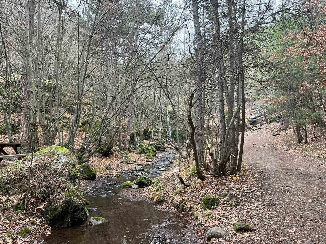 ODUNPAZARI İLÇESİ YUKARIILICA MAHALLESİ’NDE BULUNAN BEŞİKDERESİ ŞELALESİ’DEKİ KIŞ MANZARALARI MEST...