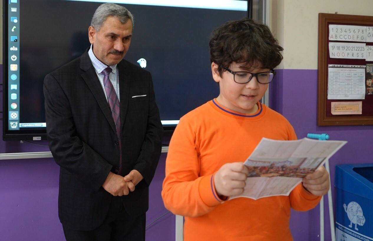 ÖĞRETMEN VE ÖĞRENCİLER DUYGULARINI MEKTUPLARA DÖKEREK DÜZCE’YE GÖNDERDİ.