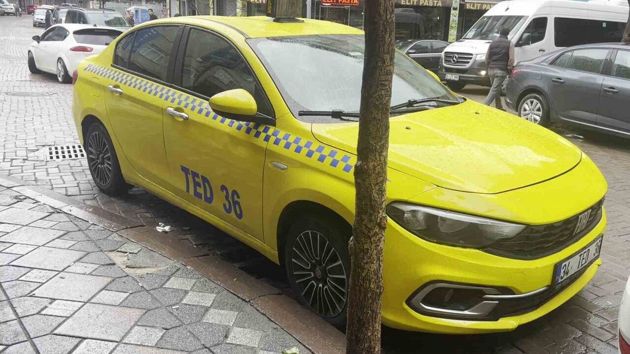 ÖLDÜRÜLEN ŞAHSIN TAKSİSİ