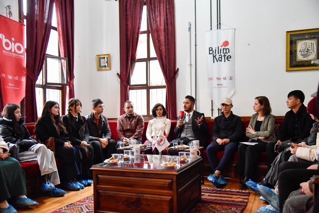 ONDOKUZ MAYIS ÜNİVERSİTESİ (OMÜ) BİLİM İLETİŞİMİ OFİSİ (BİO) TARAFINDAN DÜZENLENEN BİLİM KAFE...