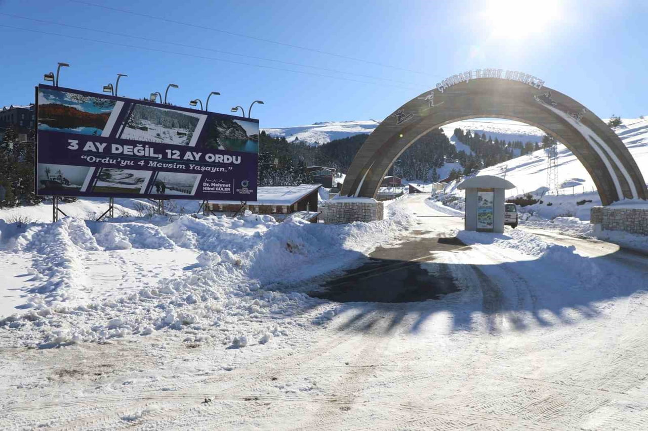 ORDU BÜYÜKŞEHİR BELEDİYESİ TARAFINDAN ŞEHRİN KIŞ TURİZMİ ALANINDAKİ EN ÖNEMLİ YATIRIMLARINDAN BİRİ...