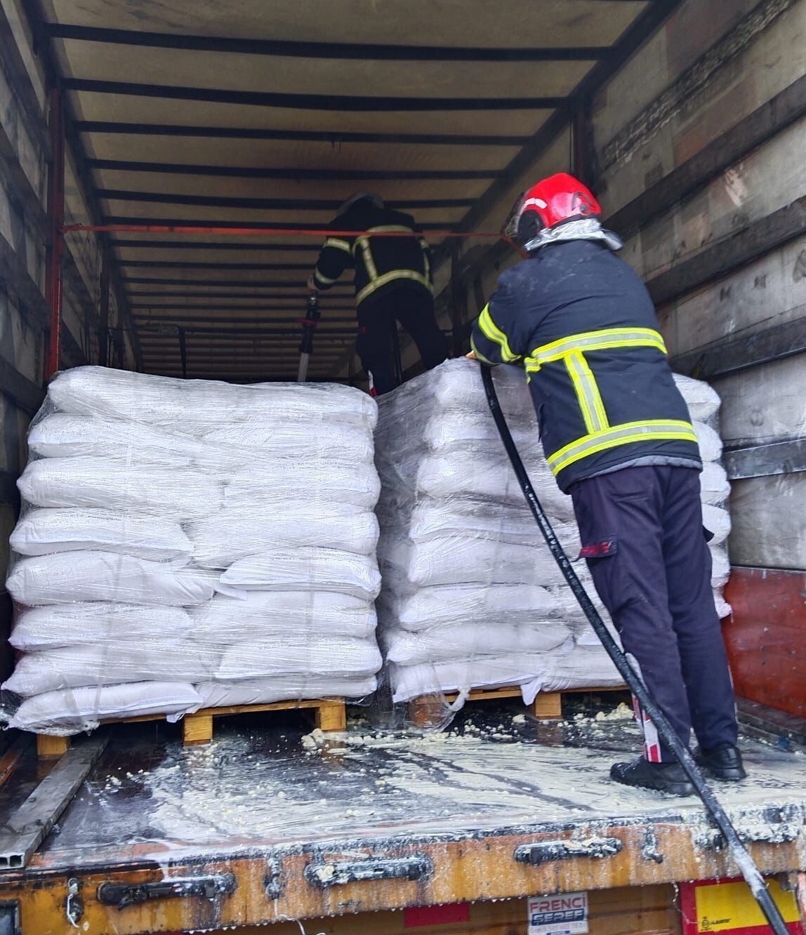 OSMANİYE TIR YANGINI