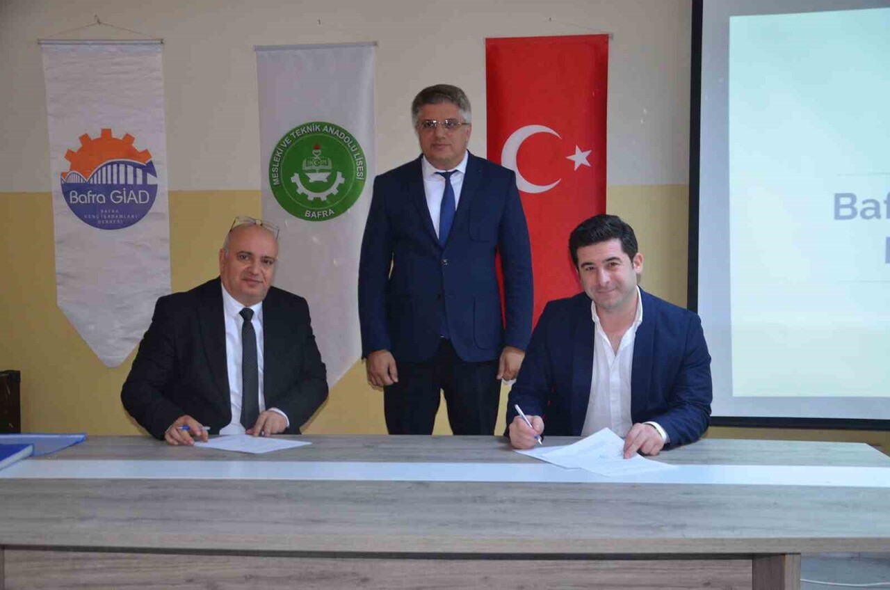 "BAFRA DİJİTAL PROJESİ İŞ BİRLİĞİ PROTOKOLÜ" İMZALANDI.