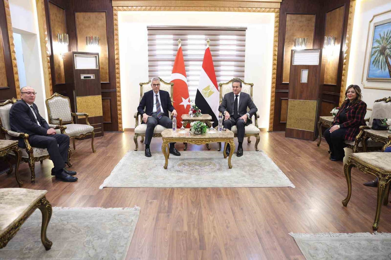 SAĞLIK BAKANI KEMAL MEMİŞOĞLU, MISIR'A DÜZENLEDİĞİ RESMİ ZİYARET KAPSAMINDA MISIR SAĞLIK BAKANI...