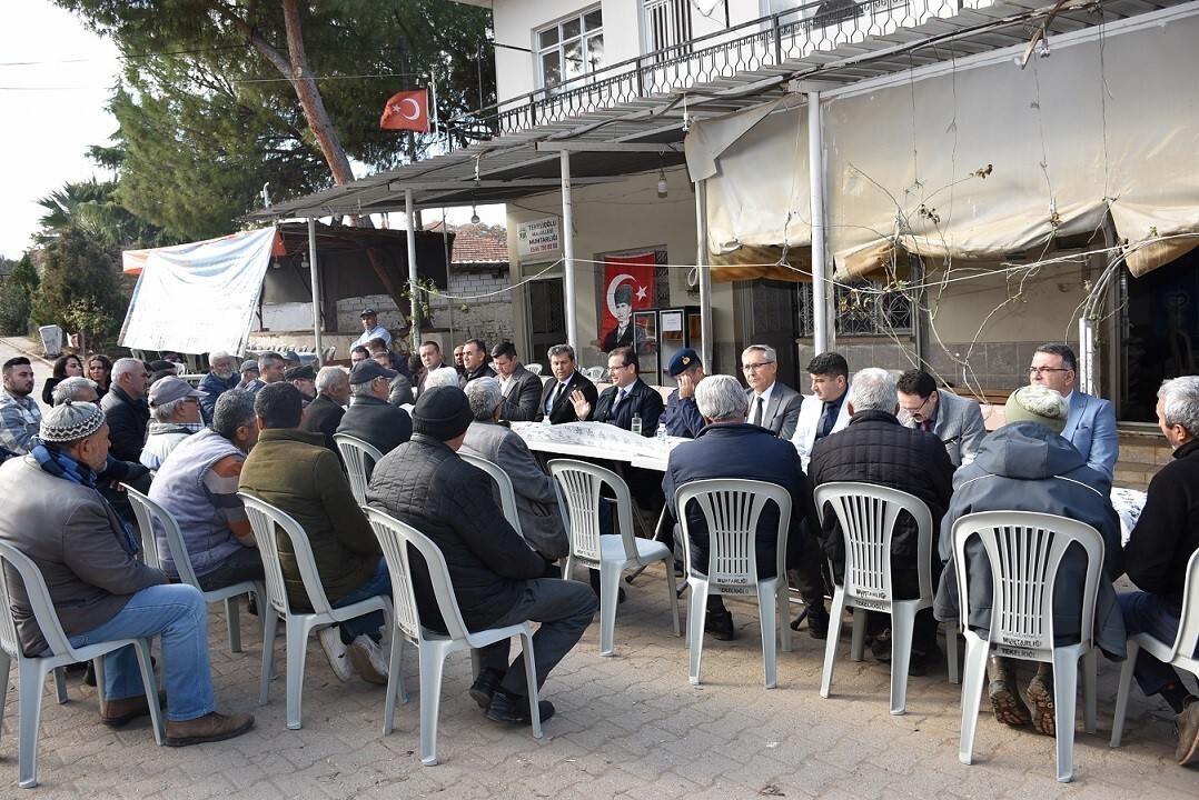 SALİHLİ KAYMAKAMI ALİ GÜLDOĞAN, İLÇEYE BAĞLI TEKELİOĞLU, ÇÖKELEK VE PAZARKÖY MAHALLELERİNİ ZİYARET...