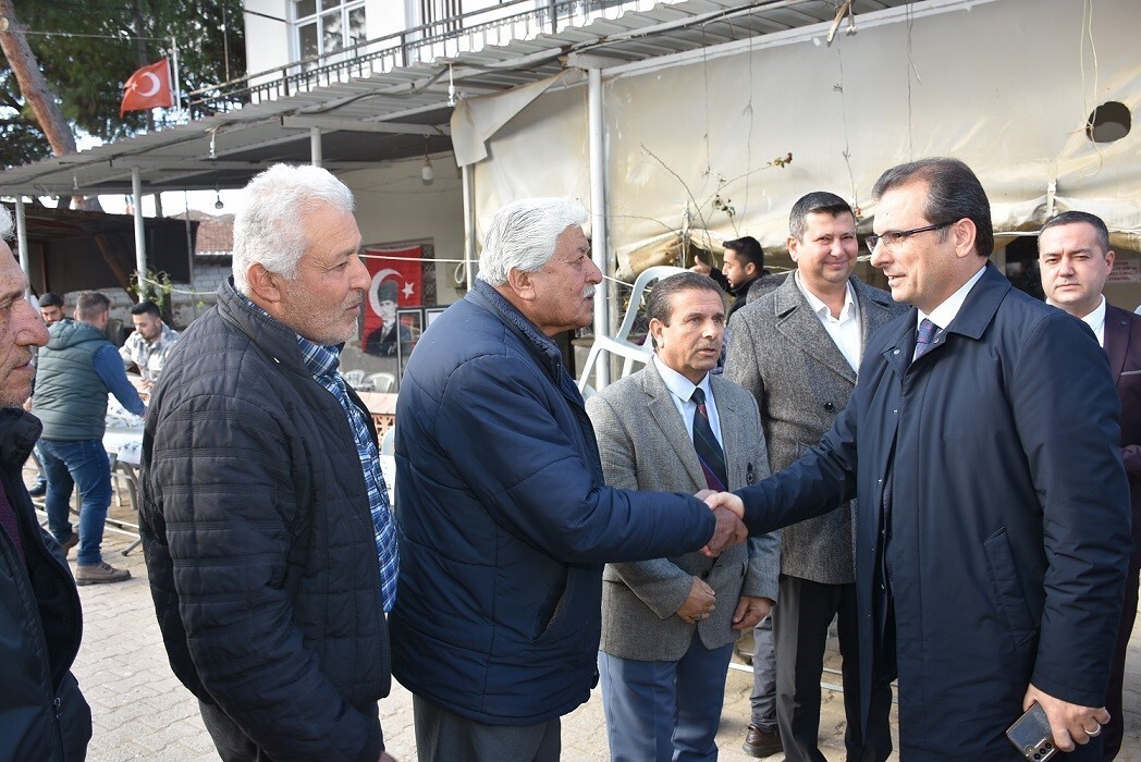 SALİHLİ KAYMAKAMI ALİ GÜLDOĞAN, İLÇEYE BAĞLI TEKELİOĞLU, ÇÖKELEK VE PAZARKÖY MAHALLELERİNİ ZİYARET...