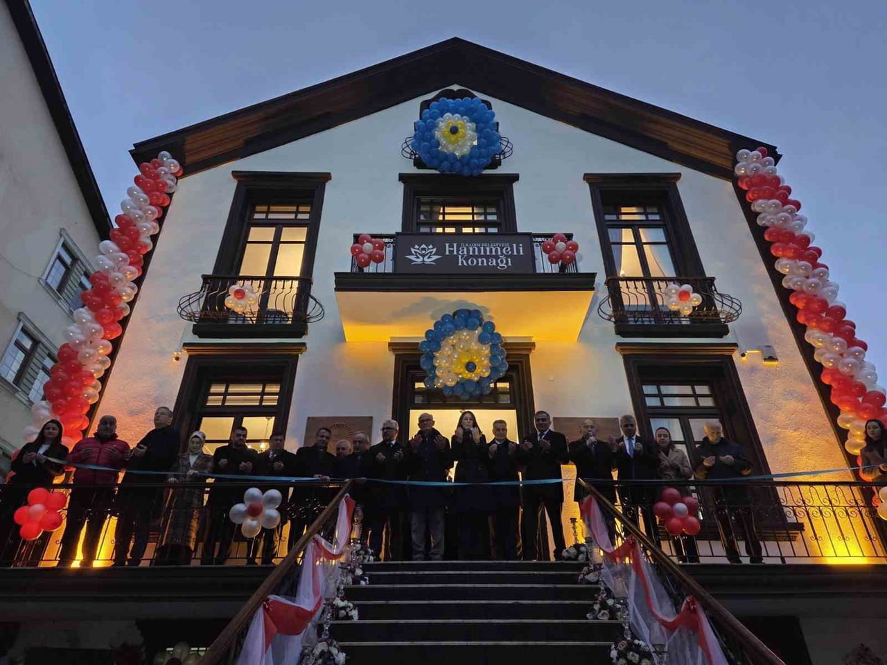 SAMSUN'UN İLKADIM BELEDİYESİ TARAFINDAN YAPILAN HANIMELİ KONAĞI, DÜZENLENEN TÖRENLE HİZMETE...