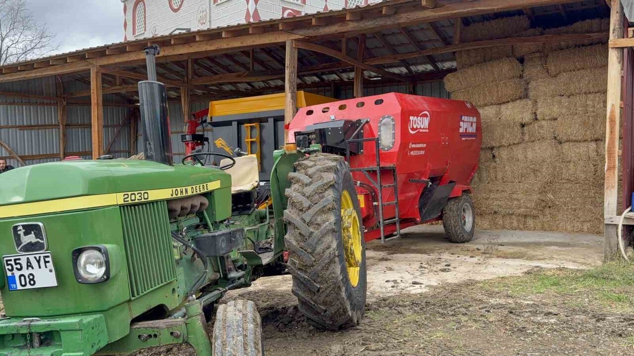 SAMSUN’DA AHIRIN ÖNÜNDE ÇALIŞAN SILAJ MAKİNESİNİN ŞAFTINA KOLUNU KAPTIRAN 10 YAŞINDAKİ MİRAÇ KÖSE...