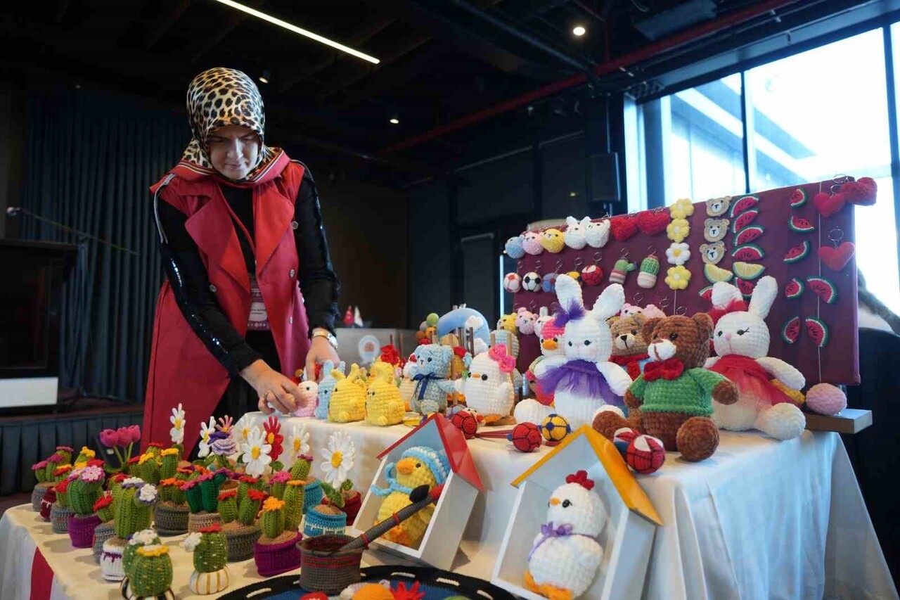 SAMSUN’DA YAŞAYAN 48 YAŞINDAKİ GÜLTEN SEZGİN, ALERJİSİ NEDENİYLE OYUNCAKLARA DOKUNAMAYAN YEĞENİ...