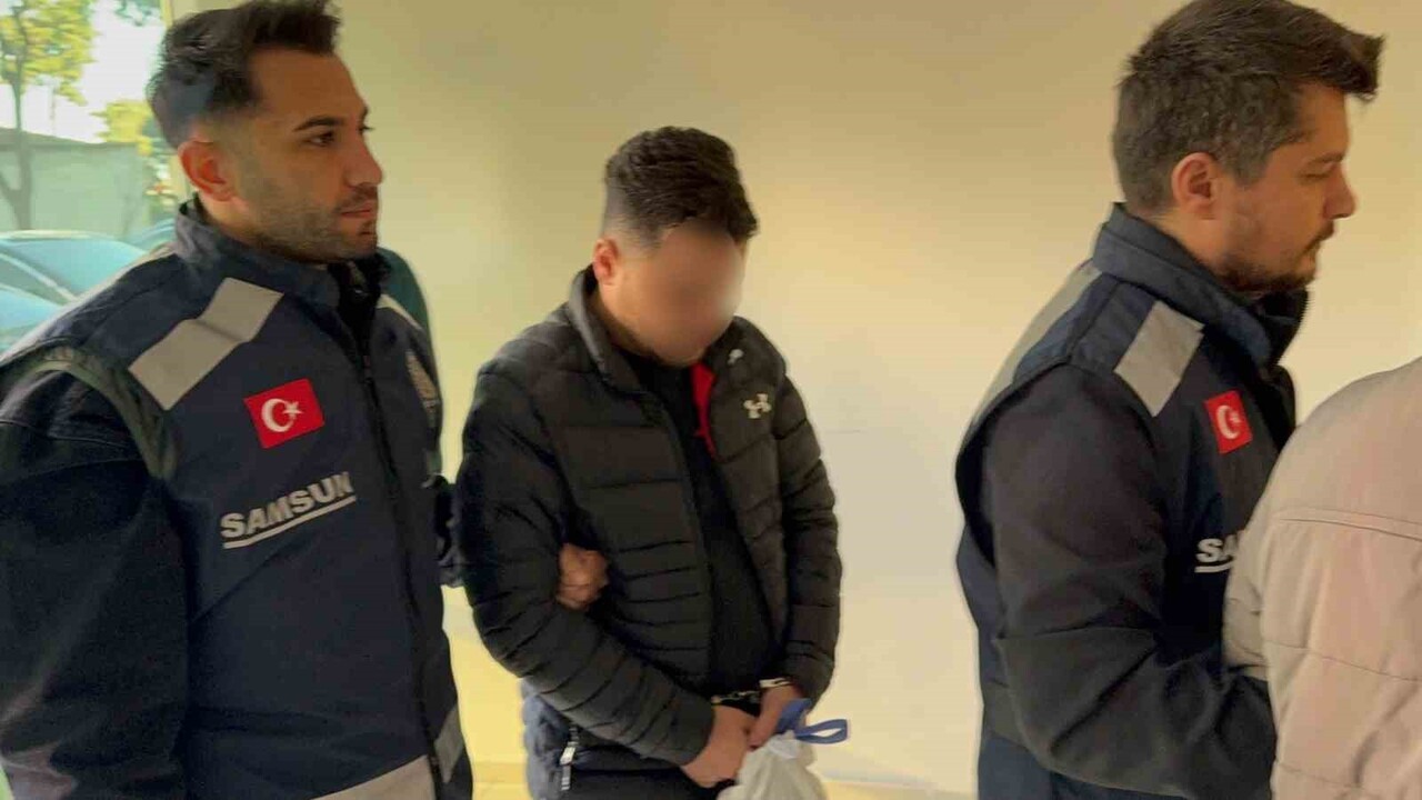 SAMSUN EMNİYET MÜDÜRLÜĞÜNDEKİ SORGULANMASI TAMAMLANAN E.U. VE Ş.İ. SAMSUN ADRESİNE SEVK...