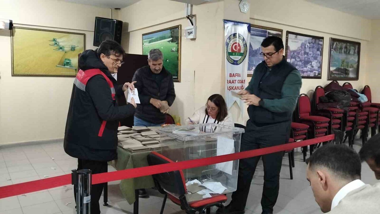 SAMSUN’UN BAFRA İLÇESİNDE ÇELTİK KOMİSYONU ÜYE SEÇİMLERİ