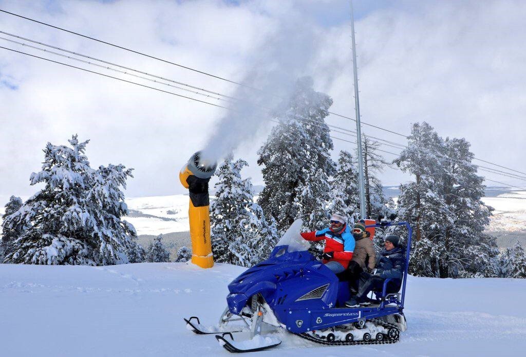 SARIKAMIŞ’TA SUNİ KARLAMA SİSTEMLERİ TEST EDİLİYOR(KARS-İHA)