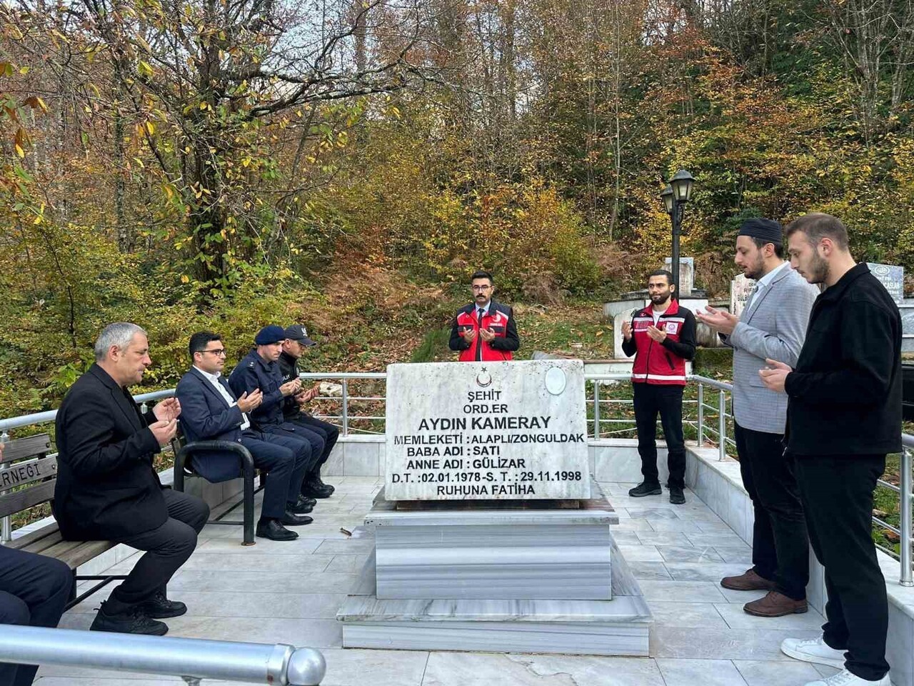 ŞEHİT AYDIN KAMERAY, VEFATININ YIL DÖNÜMÜNDE ALAPLI’DA DÜZENLENEN PROGRAMLA ANILDI.