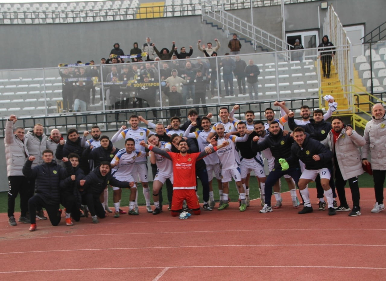 SÖĞÜTSPOR ZORLU MAÇI KAZANMASI BİLDİ