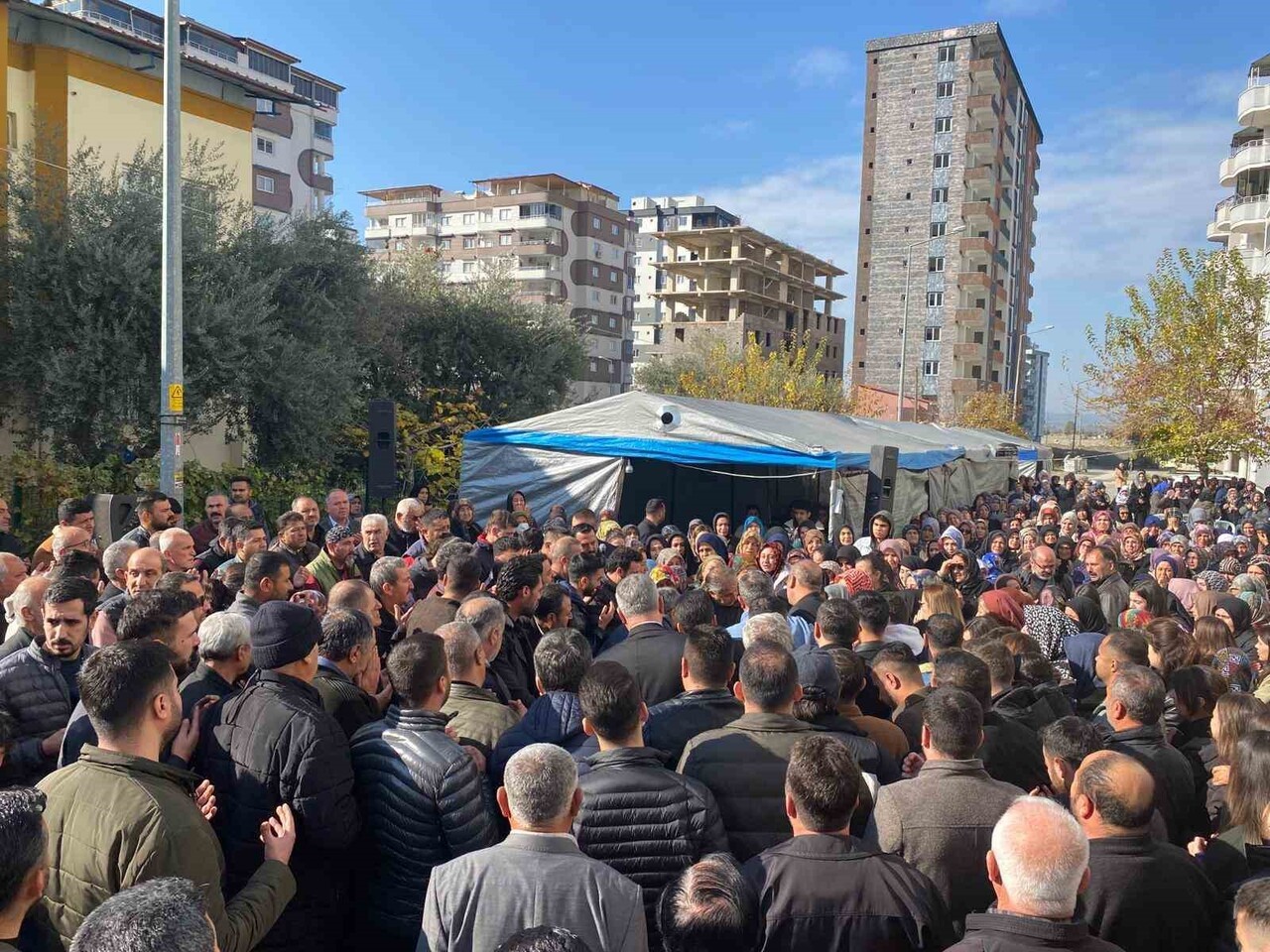 SÜLEYMAN KÖRKÜ VE EŞİ SEVDA KÖRKÜNÜN CENAZESİ