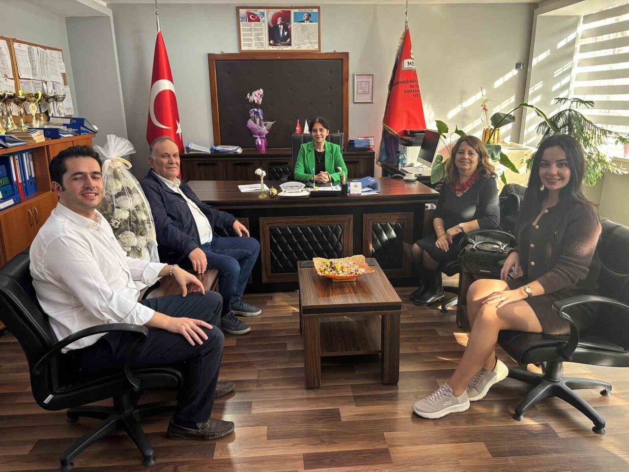 SÜLEYMANPAŞA İLÇESİNDE BULUNAN 50. YIL ORTAOKULUNDA YILLARCA ÖZVERİYLE GÖREV YAPAN TEKNOLOJİ VE...