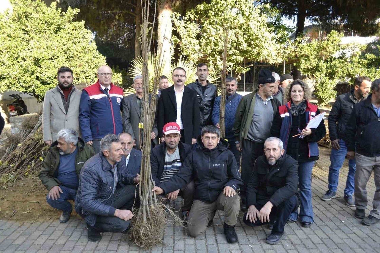SULTANHİSAR İLÇE TARIM VE ORMAN MÜDÜRLÜĞÜ KOORDİNESİNDE DÜZENLENEN FİDAN DAĞITIM ETKİNLİĞİNDE...
