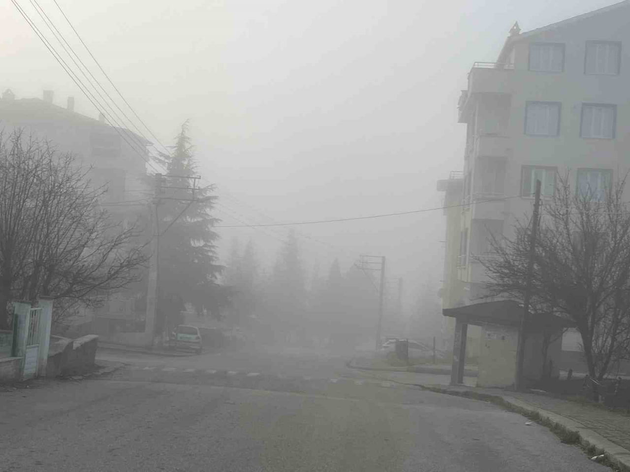 TAVŞANLI’DA YOĞUN SİS