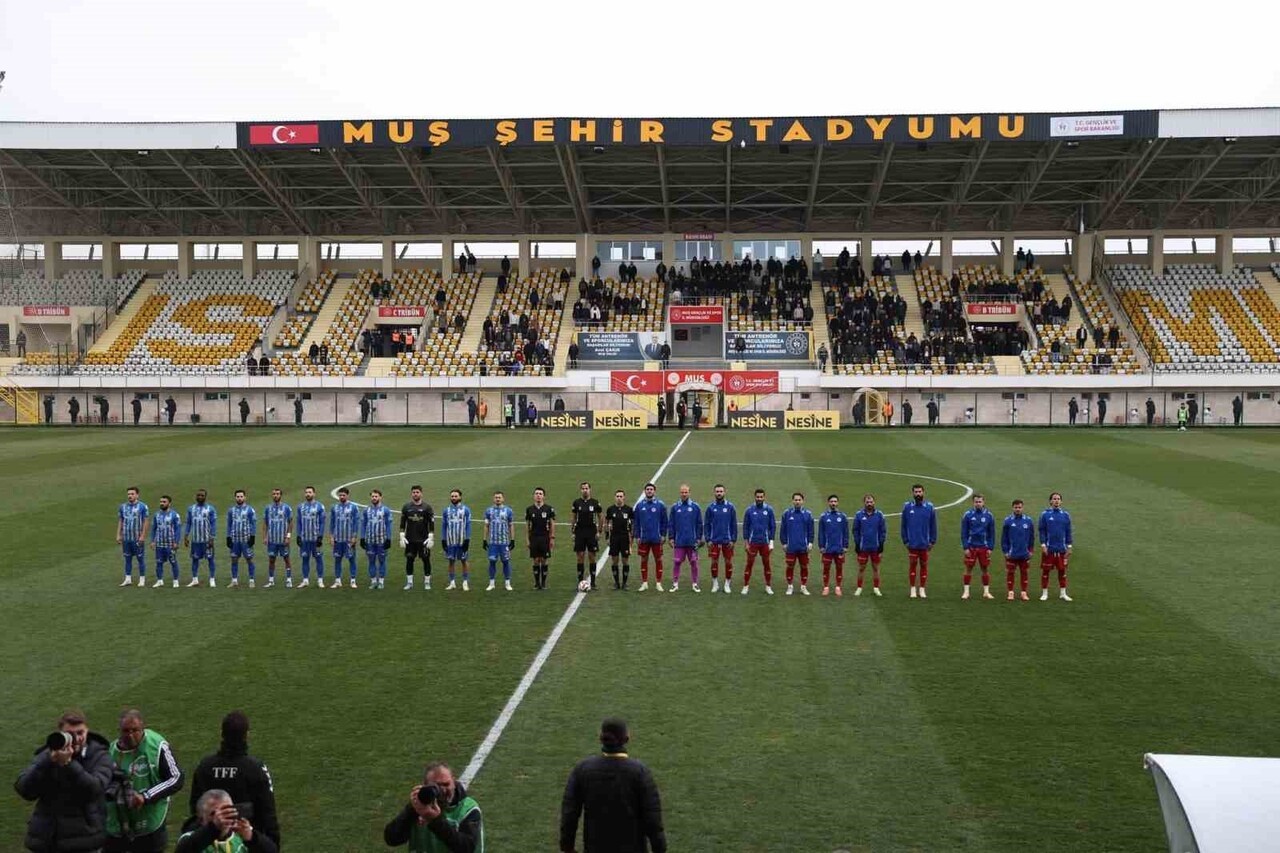 TFF 2. LİG KIRMIZI GRUP 16. HAFTASINDA MUŞ SPOR KULÜBÜ, SAHASINDA KARŞILAŞTIĞI FETHİYESPOR'U 2-0...