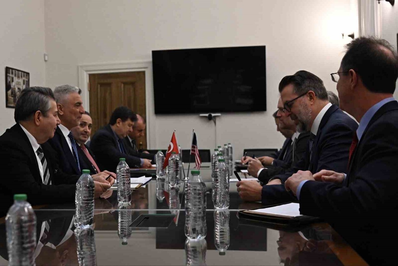 TİCARET BAKANI ÖMER BOLAT, ABD TİCARET TEMSİLCİSİ SAYIN JAMİESON GREER İLE GÖRÜŞTÜ.