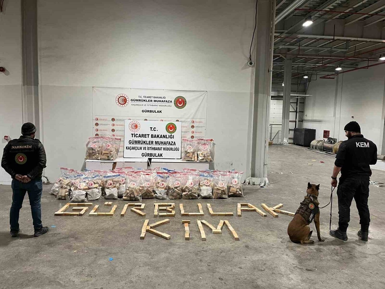 TİCARET BAKANLIĞI GÜMRÜKLER MUHAFAZA EKİPLERİ, PİYASA DEĞERİ 1 MİLYAR 179 MİLYON LİRA OLAN, 394...