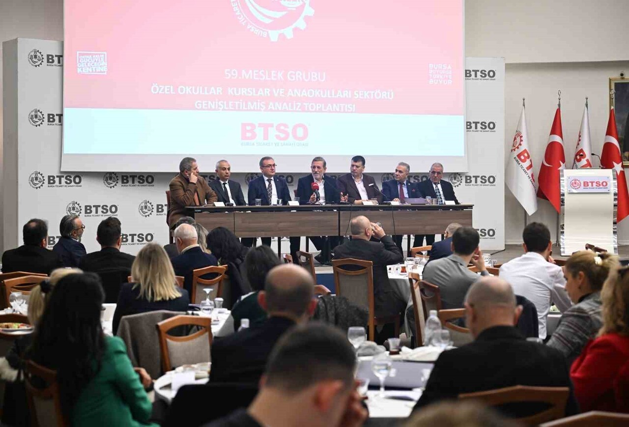 TİCARET VE SANAYİ ODASI (BTSO) 59. MESLEK KOMİTESİ GENİŞLETİLMİŞ SEKTÖREL ANALİZ TOPLANTISI BTSO...