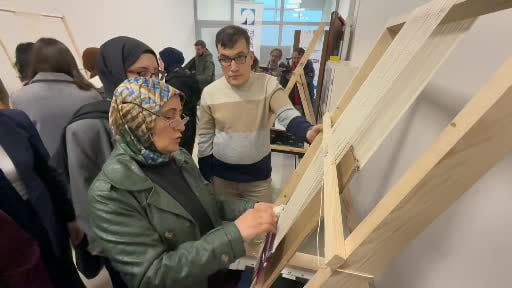 Tokat'ta Kızık kilimi özel ihtiyaçlı çocuklarla yeniden hayat buldu