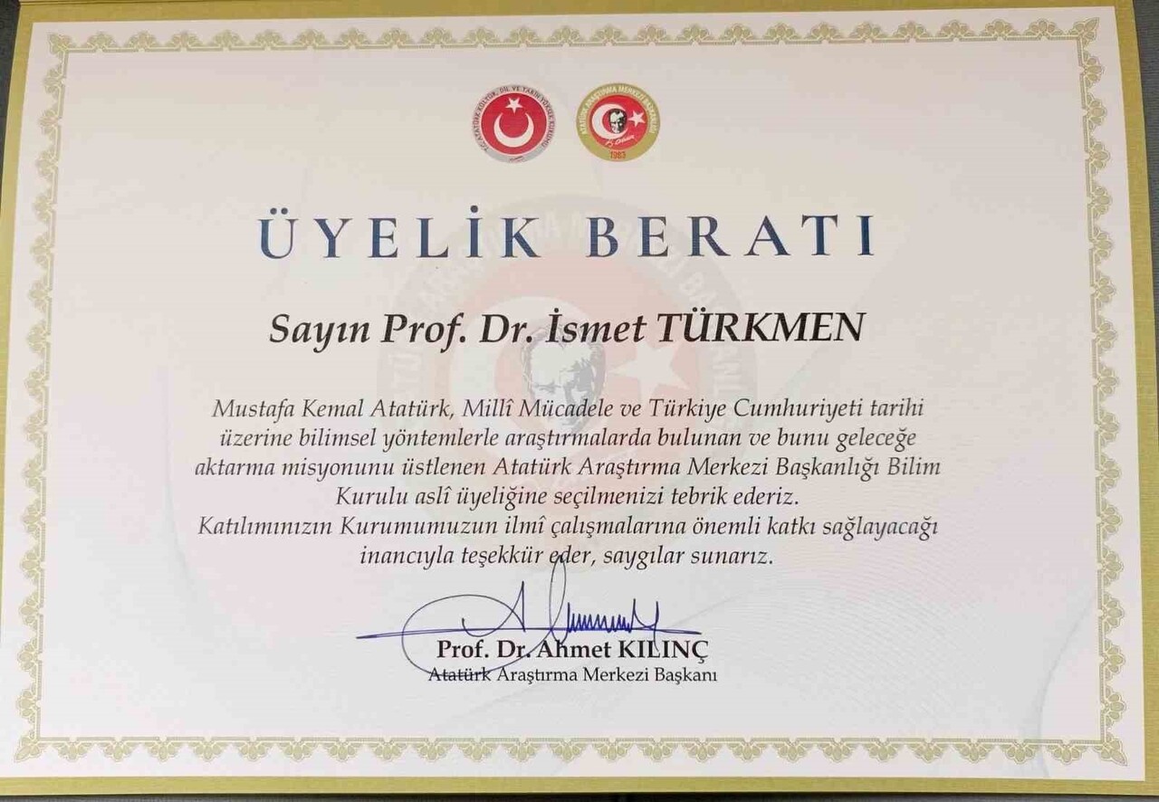 TOKAT (İHA) - TOKAT GAZİOSMANPAŞA ÜNİVERSİTESİ (TOGÜ) GÜZEL SANATLAR FAKÜLTESİ DEKANI PROF. DR....
