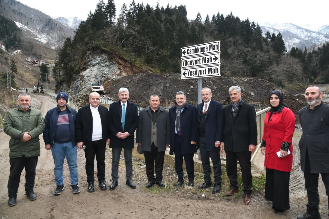 TRABZON BÜYÜKŞEHİR BELEDİYE BAŞKANI AHMET METİN GENÇ, TRABZON’UN ARAKLI İLÇESİNDE 18 HAZİRAN...
