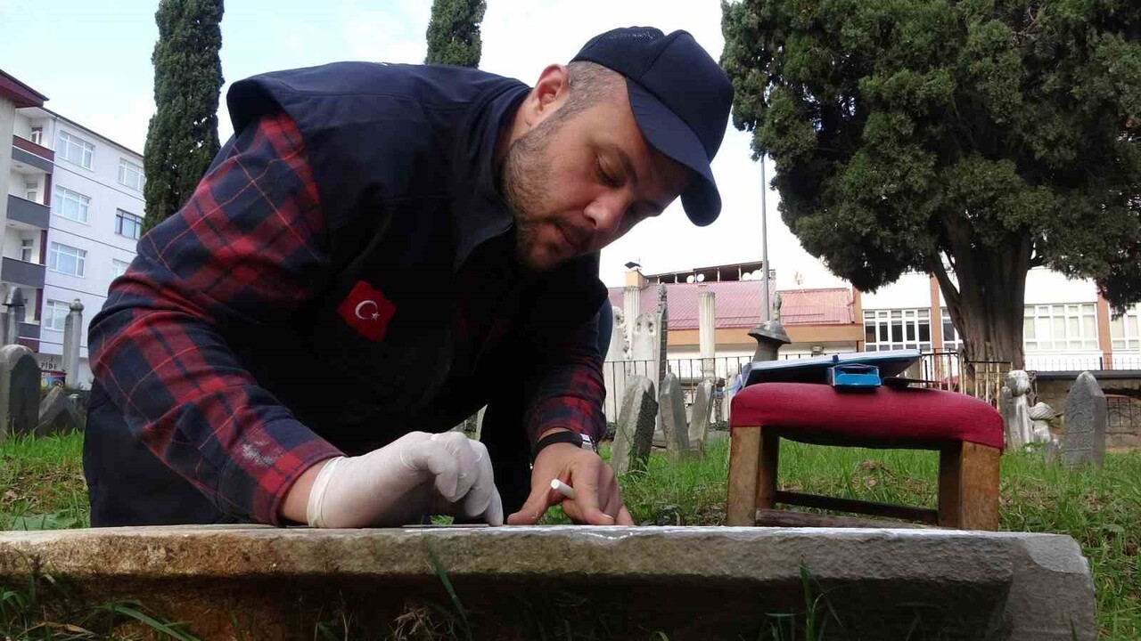 TRABZON BÜYÜKŞEHİR BELEDİYESİ MEZARLIKLAR DAİRESİ BAŞKANLIĞI TARAFINDAN YÜRÜTÜLEN "TARİHÎ MEZAR...