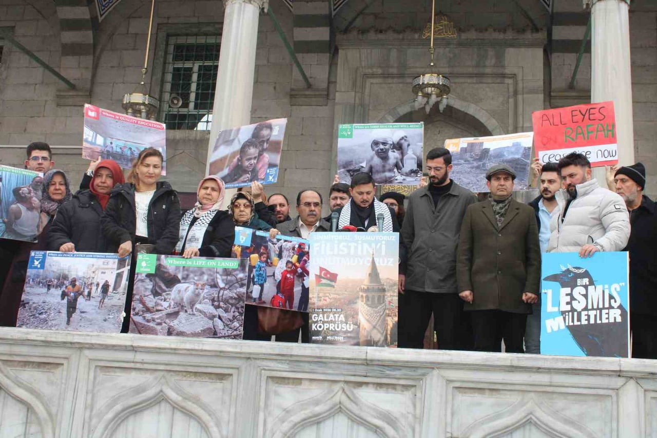 TÜGVA KAYSERİ İL BAŞKANI İSMAİL VEFA BAYIRBAŞ; "1 OCAK’TA, SAAT 08.30’DA GALATA KÖPRÜSÜ’NDE...