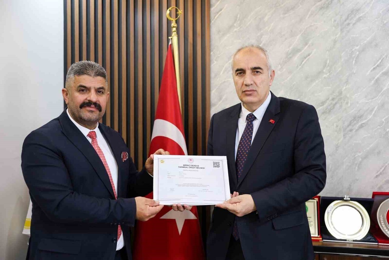 TÜRKİYE’DE 145 TARIMSAL ÖRGÜT BİRİNCİ SINIF SERTİFİKA ALMAYA HAK KAZANDI. MALATYA İLİ DAMIZLIK...