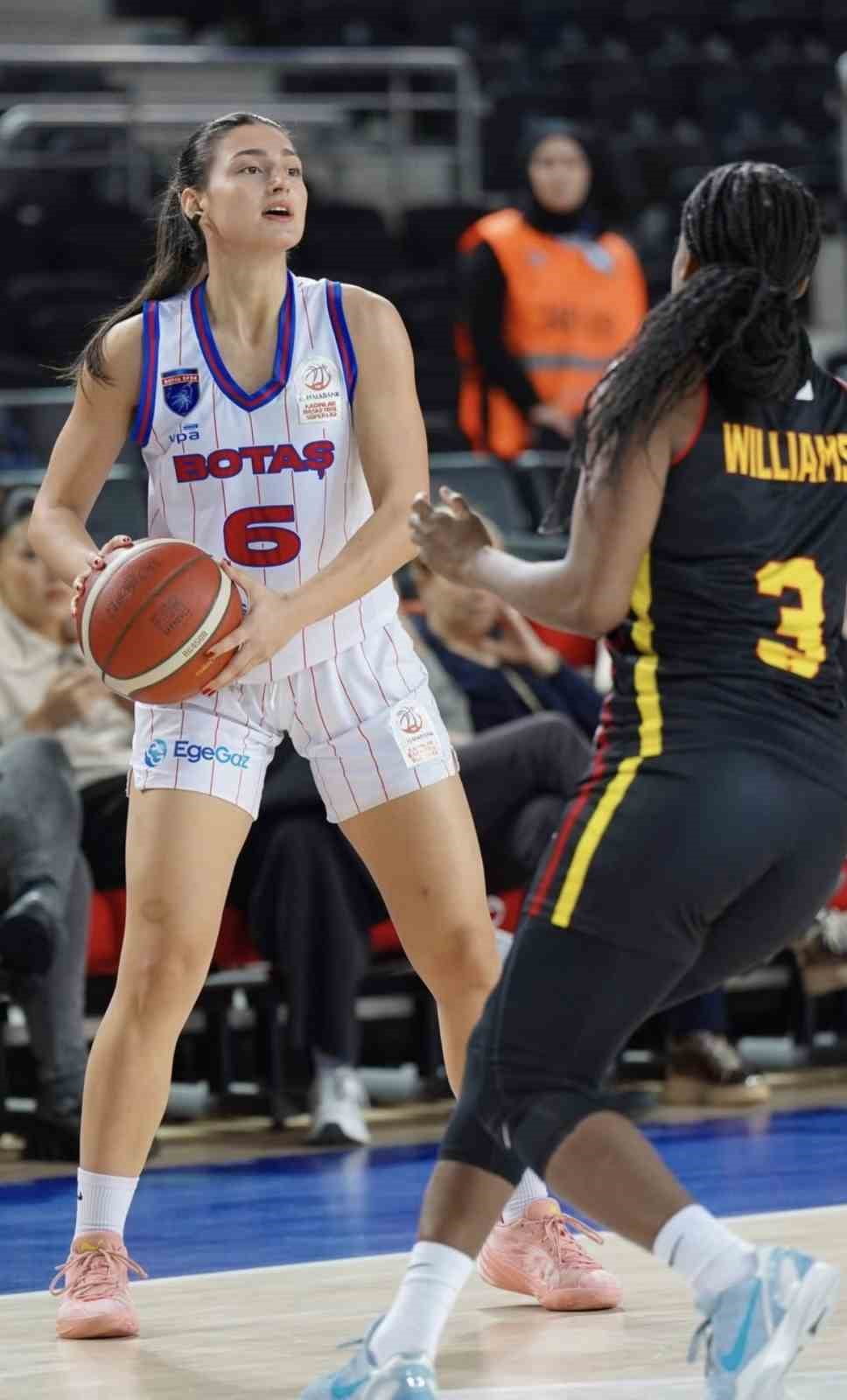 TÜRKİYE KADINLAR BASKETBOL SÜPER LİGİ MAÇINDA MELİKGAZİ KAYSERİ BASKETBOL TAKIMI DEPLASMANDA BOTAŞ...