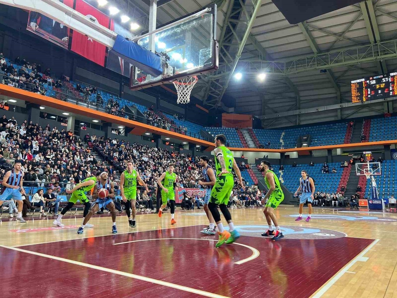 TÜRKİYE SİGORTA BASKETBOL SÜPER LİGİ'NİN 10. HAFTASINDA TRABZONSPOR, SAHASINDA KARŞILAŞTIĞI...
