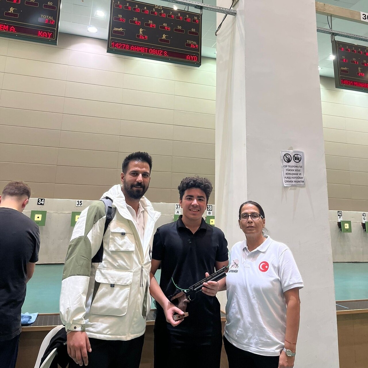 U16 TABANCA BRANŞINDA TÜRKİYE ŞAMPİYONU OLAN AYDINLI SPORCU AHMET OĞUZ SAYAR, MİLLİ TAKIM...