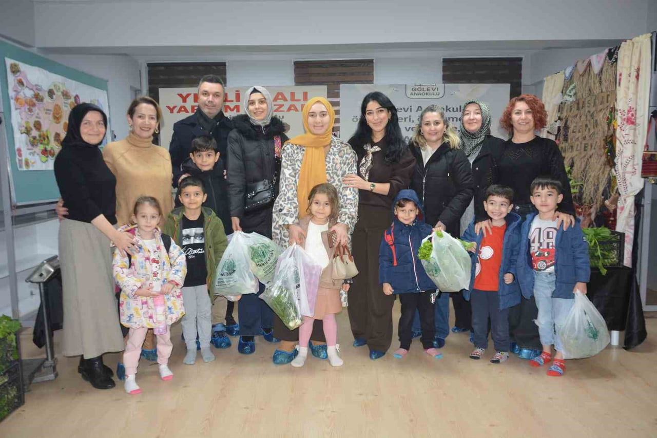 ÜNYE GÖLEVİ ANAOKULU, TOPLUMSAL DUYARLILIK VE YARDIMLAŞMA BİLİNCİNİ ARTIRMAK AMACIYLA...