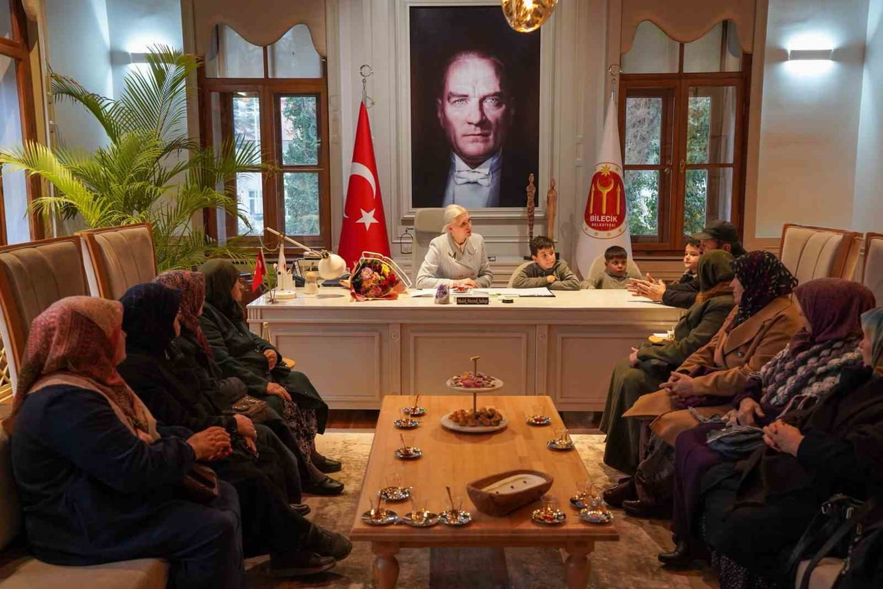 ÜRETİCİ KADINLAR BİLECİK BELEDİYESİ’NDE AĞIRLANDI