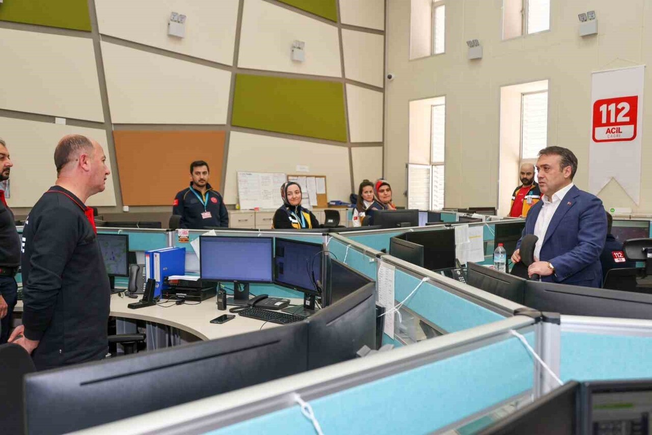 VALİ SÖZER 112 VE GAMER’ DE İNCELEMELERDE BULUNDU