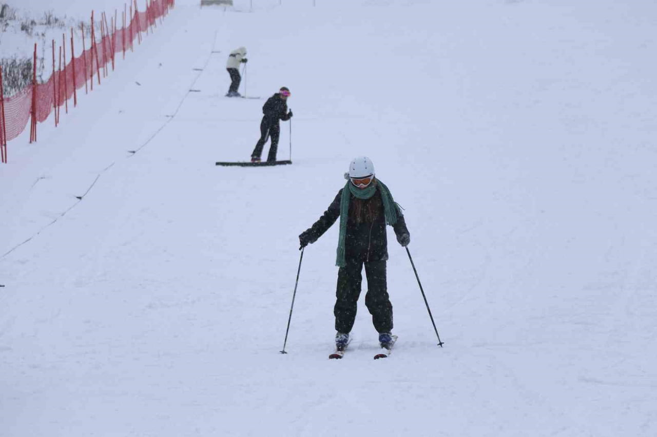 YURDUNTEPE KAYAK MERKEZİ'NDE KAYAK SEZONU BAŞLADI.