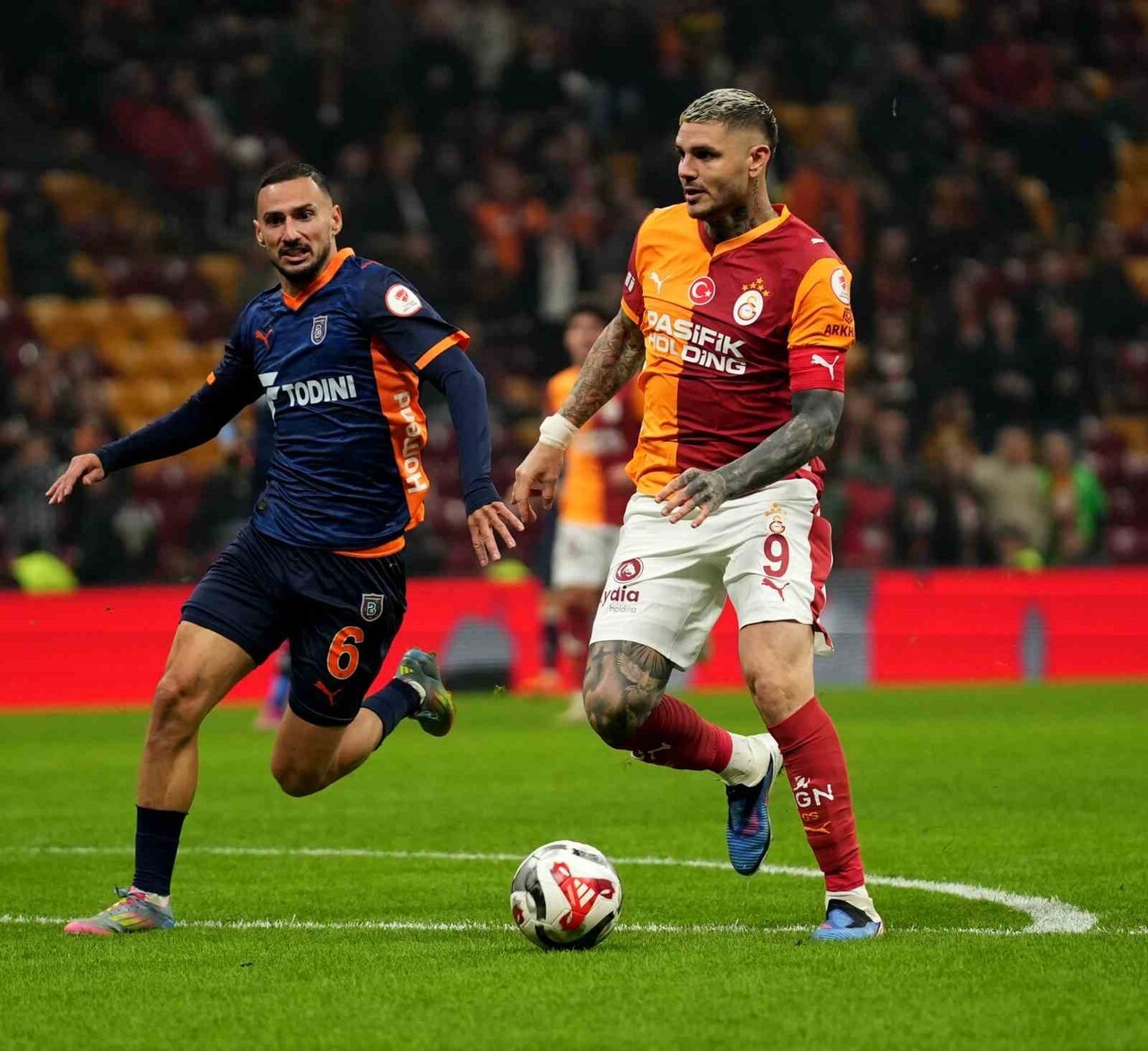 ZİRAAT TÜRKİYE KUPASI A GRUBU İLK HAFTA MAÇINDA GALATASARAY, KONUK ETTİĞİ RAMS BAŞAKŞEHİR'İ 1-0...