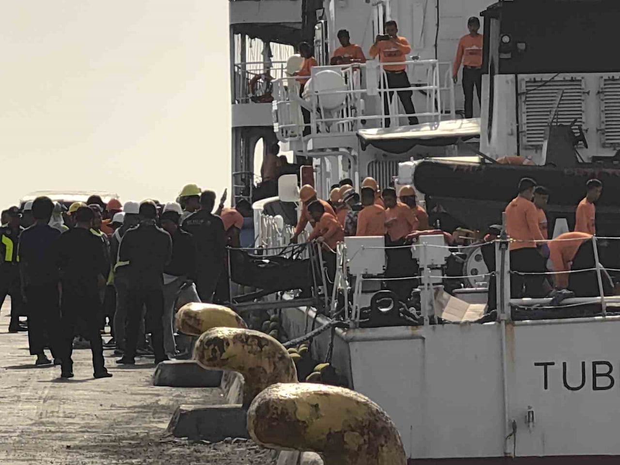 359 KİŞİYİ TAŞIYAN "M/V TRİSHA KERSTİN 3" İSİMLİ FERİBOTTAN 317 KİŞİ KURTARILDI