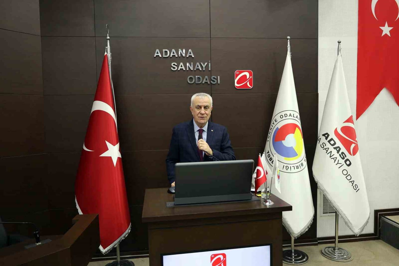 ADANA SANAYİ ODASI YÖNETİM KURULU BAŞKANI ZEKİ KIVANÇ, 100 MİLYAR DOLARLIK TİCARET HACMİ HEDEFİNİN...