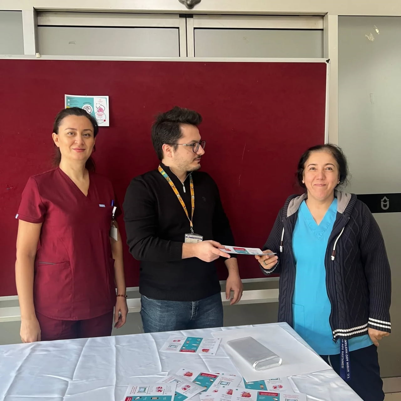 ADÜ HASTANESİ’NDE TÜBERKÜLOZ BİLGİLENDİRMESİ