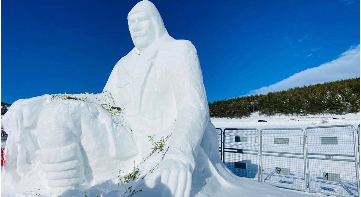 AĞRI'NIN DİYADİN İLÇESİNDE, SARIKAMIŞ HAREKÂTI'NIN 111. YIL DÖNÜMÜ DOLAYISIYLA ANLAMLI BİR ANMA...