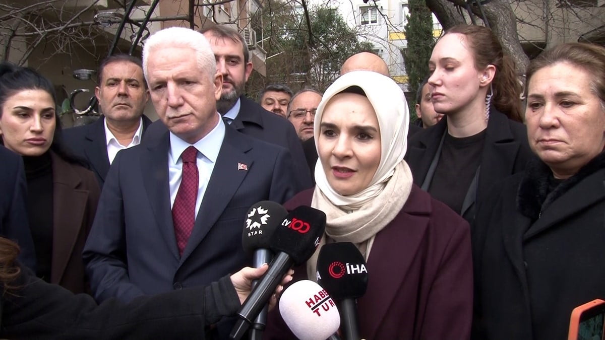 AİLE VE SOSYAL HİZMETLER BAKANI MAHİNUR ÖZDEMİR GÖKTAŞ ZİYARET SONRASI AÇIKLAMALARDA...