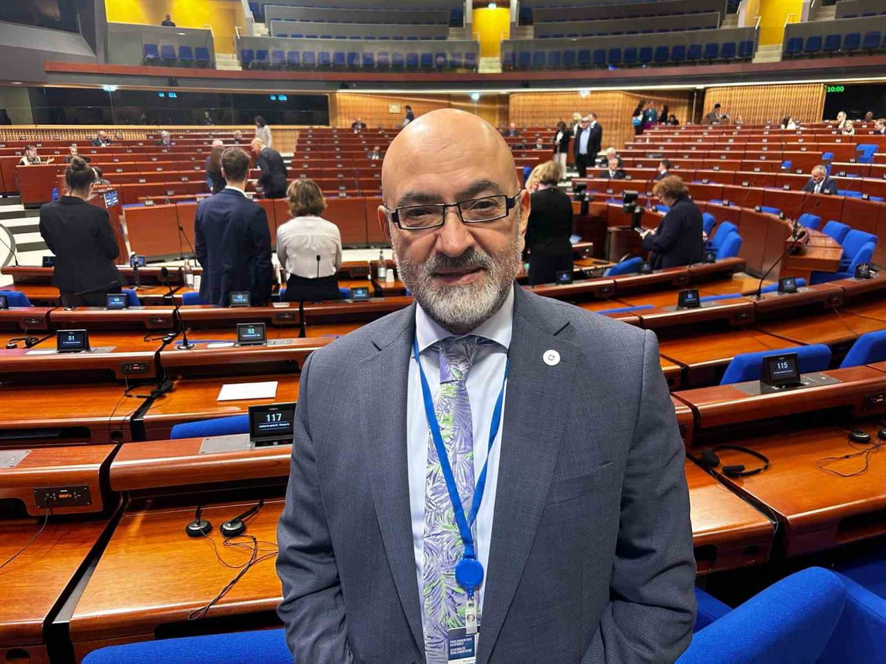 AK PARTİ KAYSERİ MİLLETVEKİLİ VE AVRUPA KONSEYİ PARLAMENTER MECLİSİ ÜYESİ DR. MURAT CAHİD CINGI...