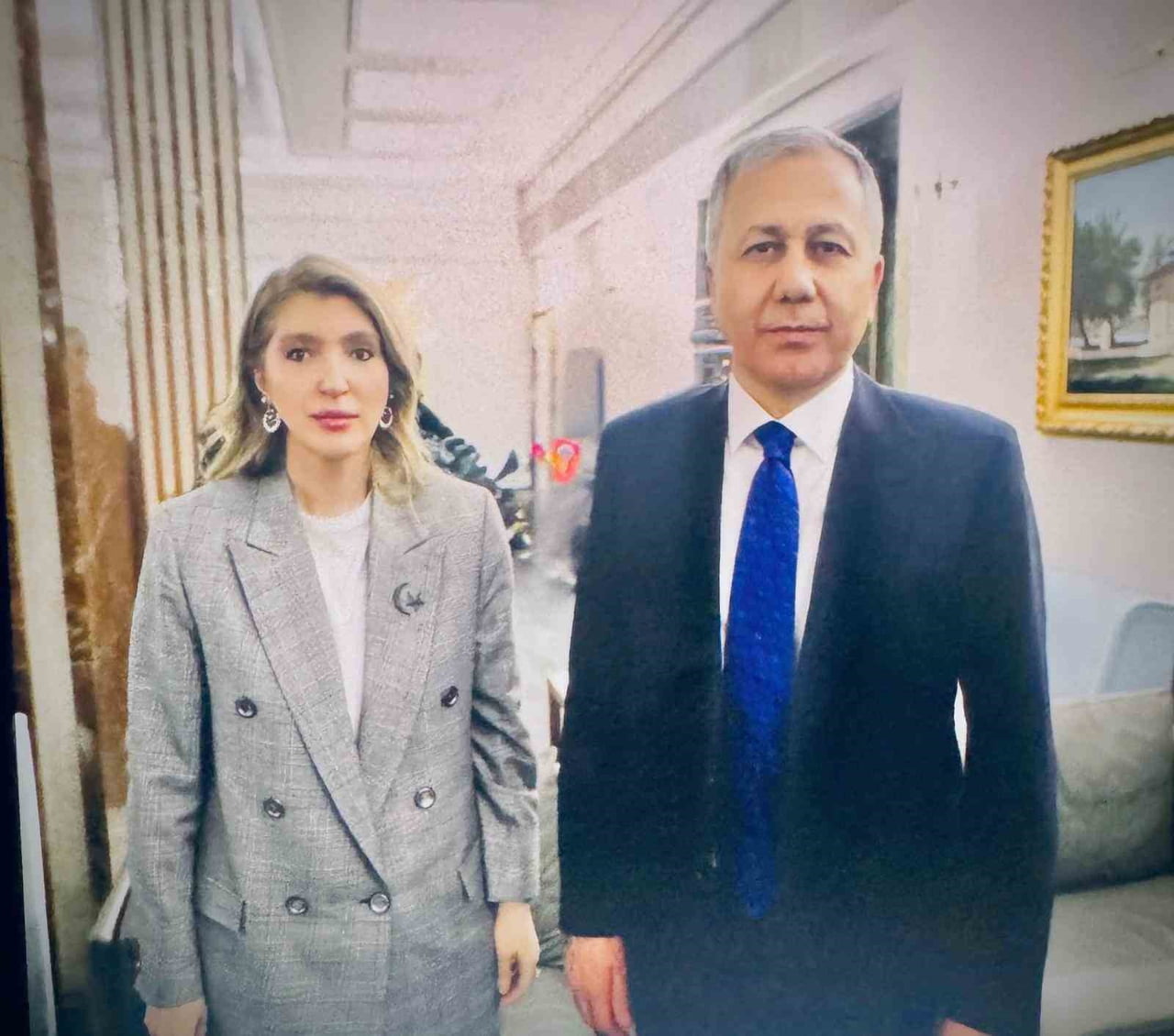 AK PARTİ MALATYA MİLLETVEKİLİ İNANÇ SİRAÇ KARA ÖLMEZTOPRAK, İÇİŞLERİ BAKANI ALİ YERLİKAYA İLE...